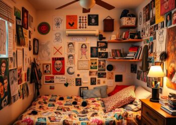 bedroom walls and teenage years