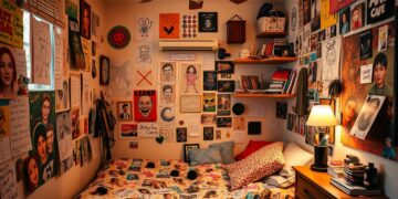 bedroom walls and teenage years