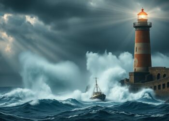 home during a storm